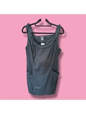 Ann Taylor Petite Black Sleeveless Dress Size 12P